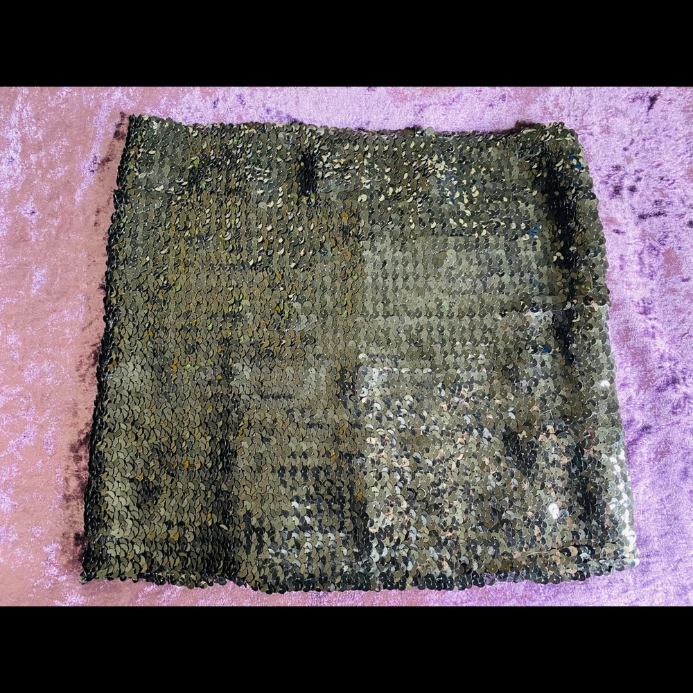 Sequin skirt